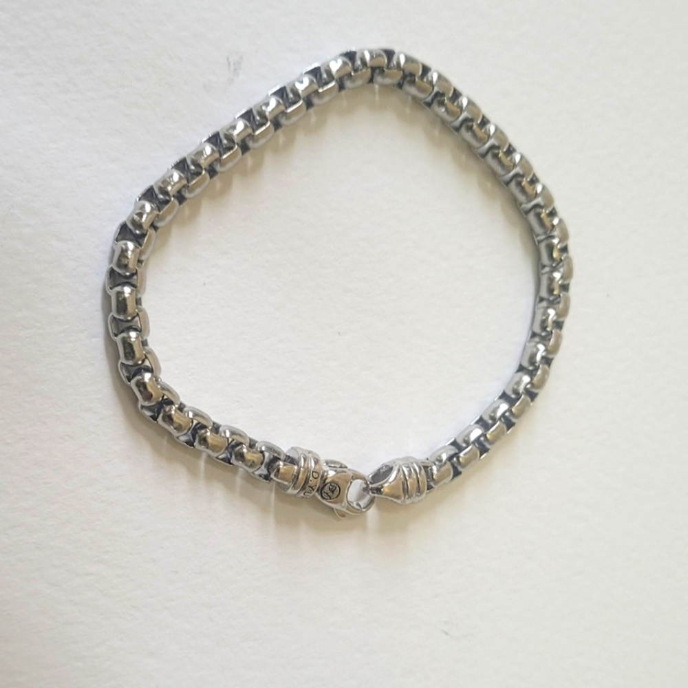 David Yurman Silver Chain Bracelet